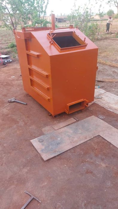 Твердотопливный котёл для теплицы