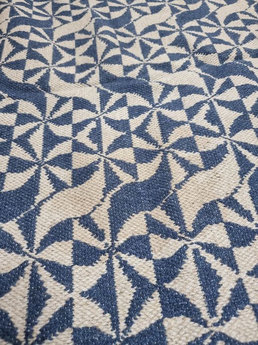 Covor țesut manual vechi 2,40 m x 1,80 m