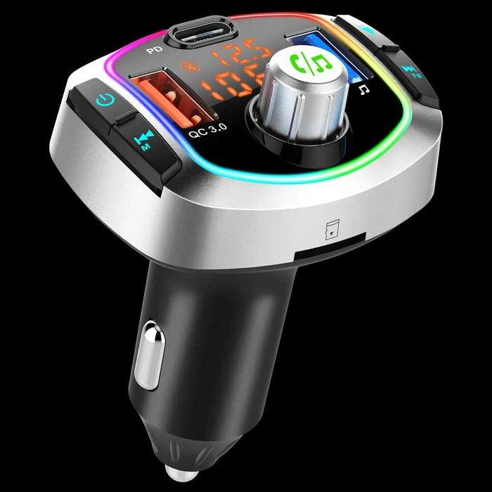 Bluetooth FM трансмитер BC90 QC 3.0 Бързо зареждане , Handsfree