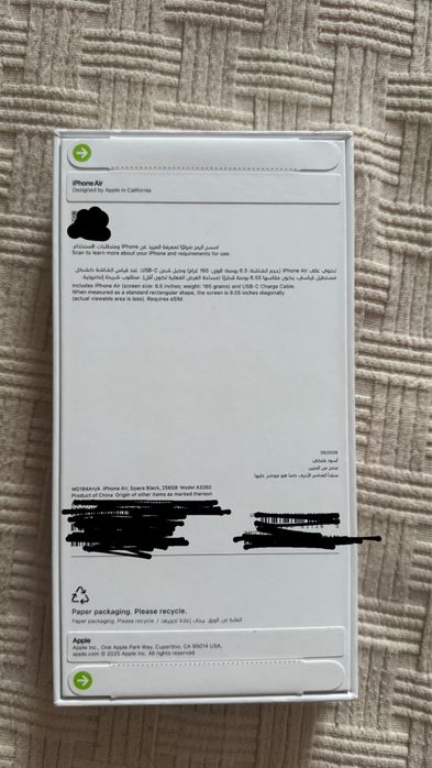 Iphone Air 256гб