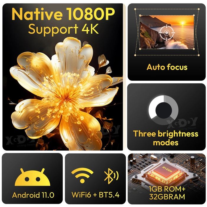 Проектор XCOGY A6 Pro