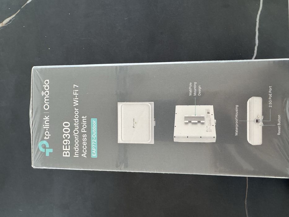 TP-Link Omada EAP772-Outdoor | Wi-Fi 7 BE9300 | Tri-Band | SIGILAT