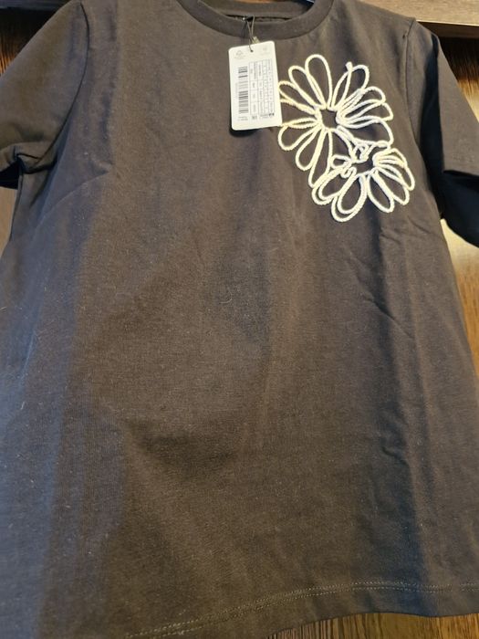 Tricou bumbac cu broderie