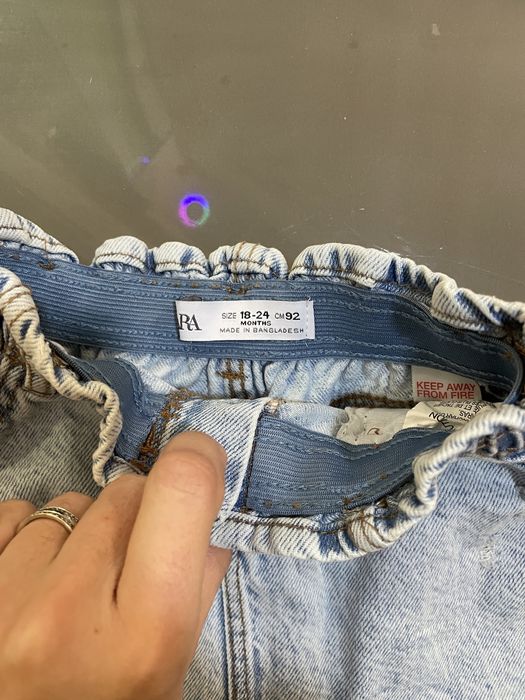 Дънкова пола ZARA за момиче 92 см