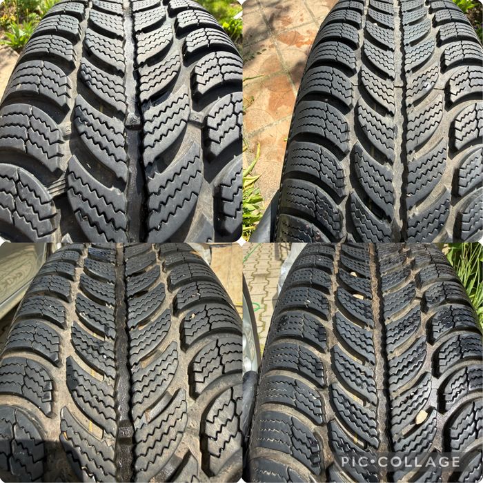 Зимен комллект гуми с железни джанти 15цола за Toyota 5x114.3mm
