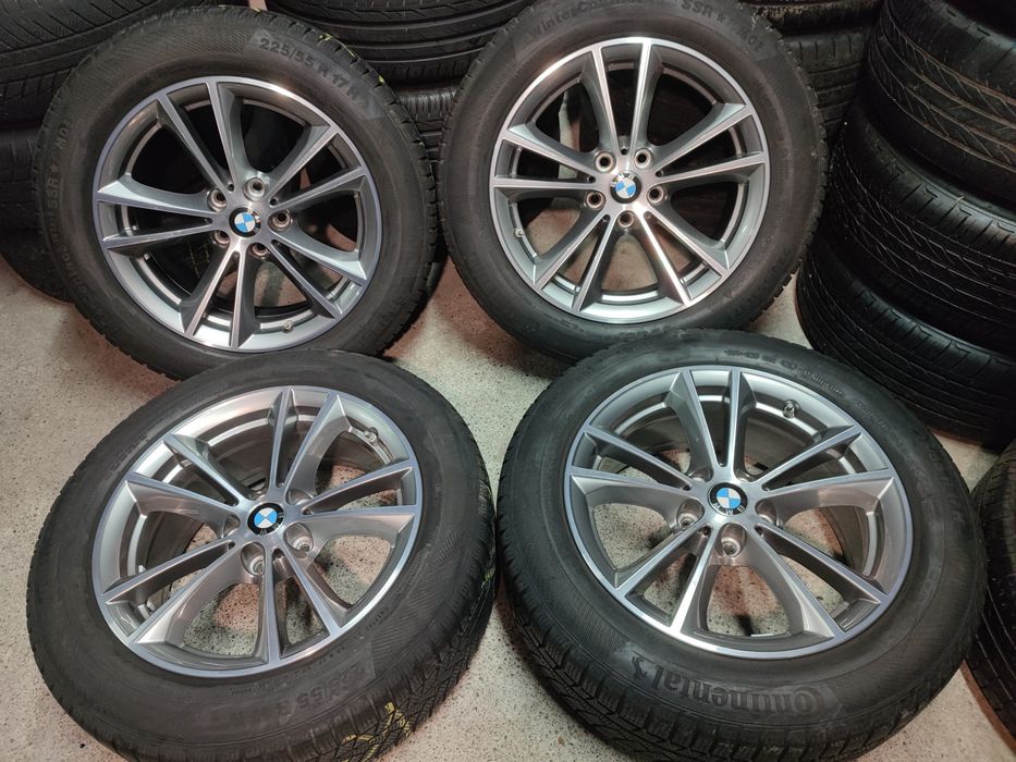 Jante originale BMW G30 G31 G20 G21 225 55R17 Continental iarnă 2018