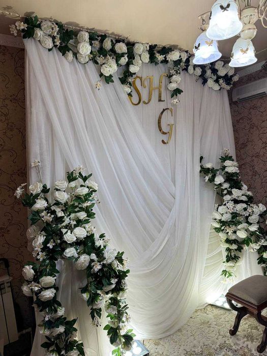 Ofarmleniya xizmati, Оформления свадеб,  afarmleniya tadbirlar uchun