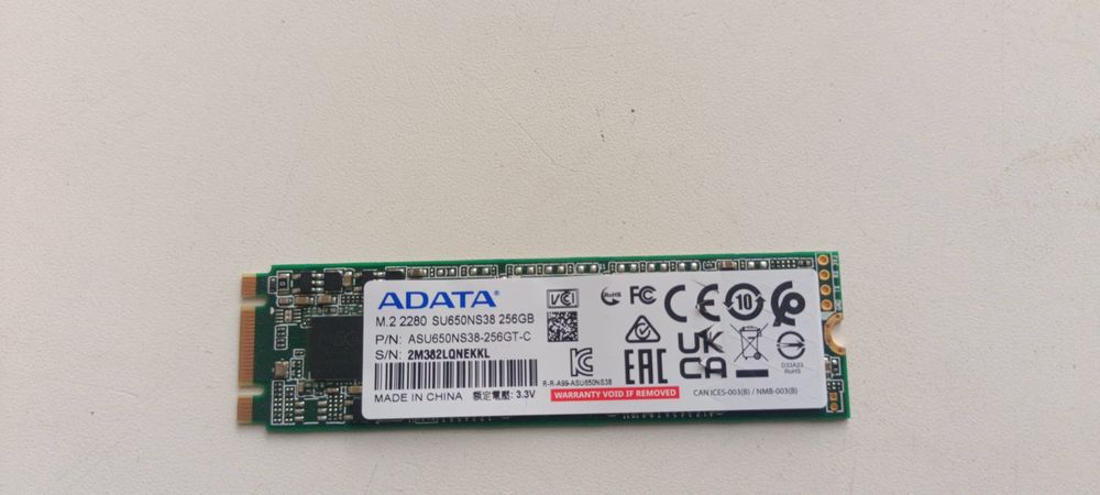 ssd m2  sata 256Gb