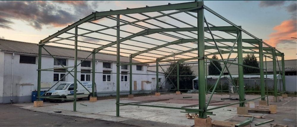 Vand hale si structuri metalice premium,direct producator