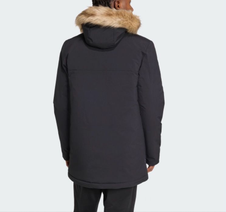 Парка зима черный