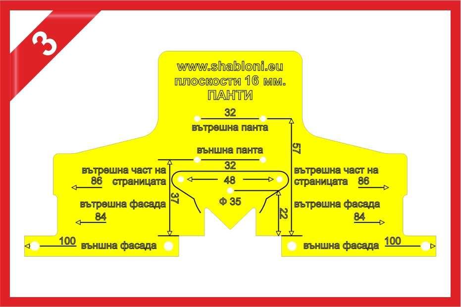 Лазерно изрязани шаблони.