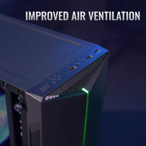 AeroCool Split RGB ATX case • Корпус Кейс