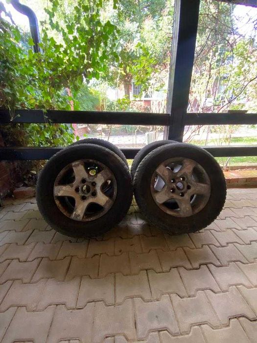 Jante VW Touareg + cauciucuri 255/60 R17