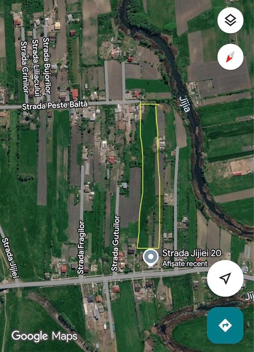 Teren intravilan de vânzare