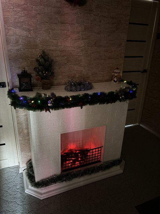 Камин самодельный из картона