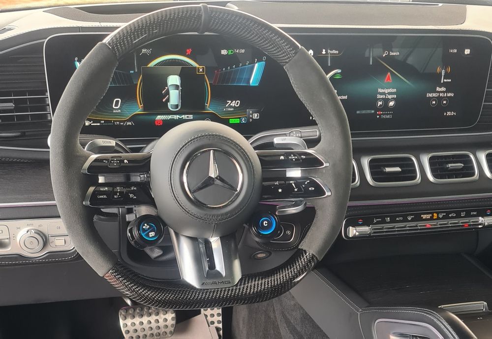 AMG Амг Приставка волан Mercedes капак W223 W290 S G GT GLE GLS