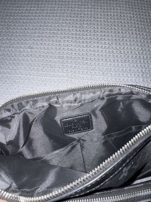 Borsetă Louis Vuitton Messenger Monogram – Negru, Unisex, cu Buzunar Detașabil