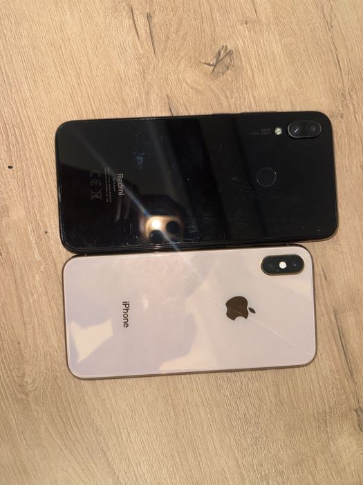 Айфон xs и редми нот 7