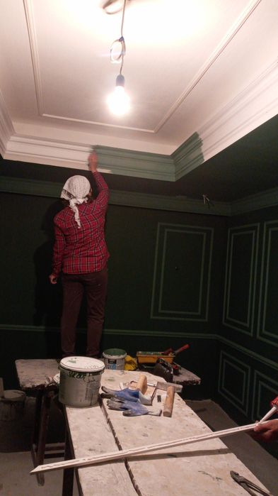 Кафель ламинат Эмульсия Обои  тикурила краска  недорога от 500 ,обои ,