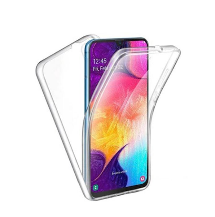 Husa 360, silicon transparent, protectie fata -spate, pentru Samsung S24FE