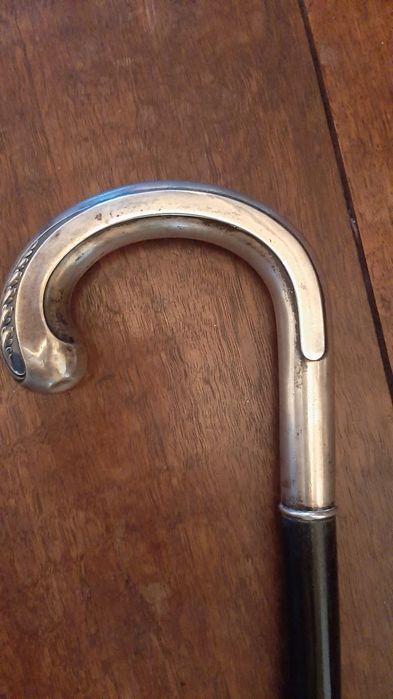 Baston vechi miner argint.