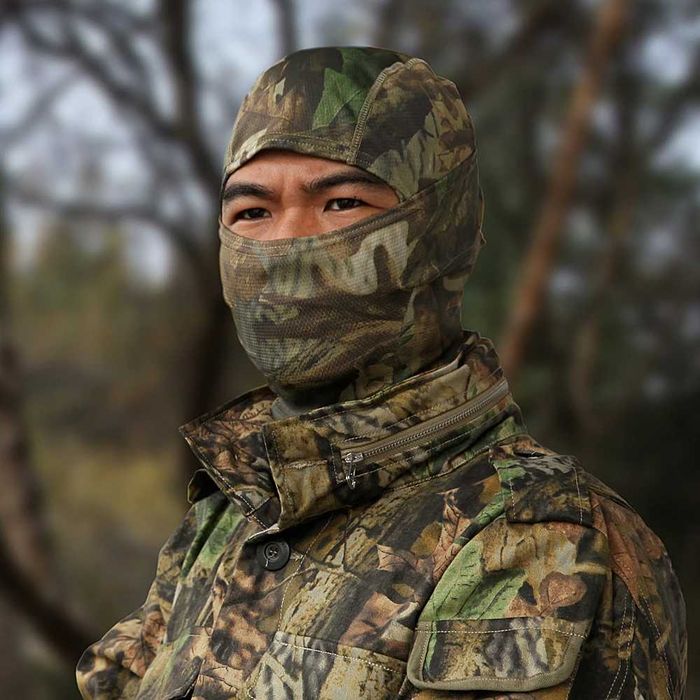 Ловна балаклава - камуфлаж