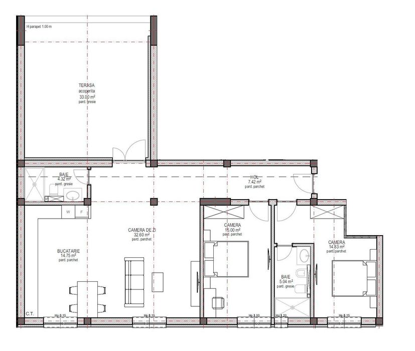 Penthouse 94mp, Sibiu