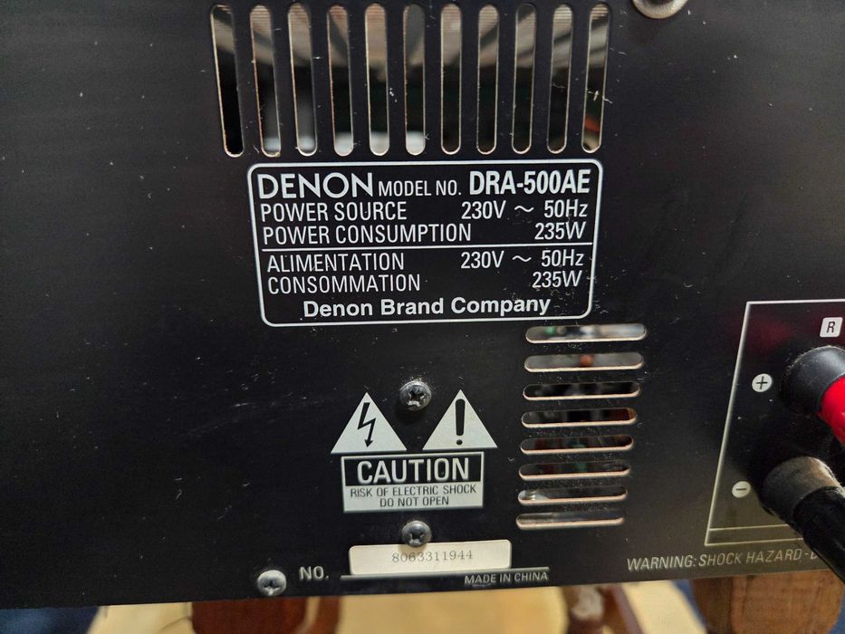 Amplificator Audio Denon DRA 500AE Statie Audio Amplituner Audio