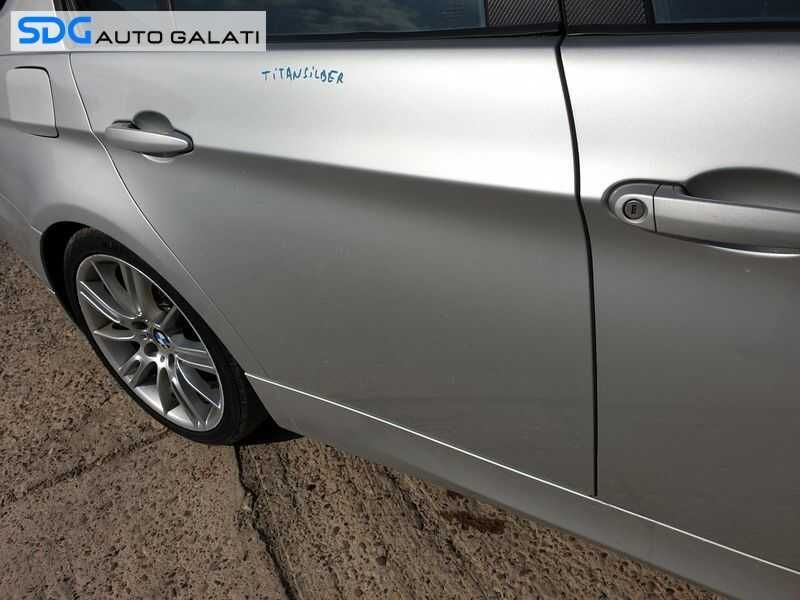 Usa Usi Portiera Portiere Dreapta Spate Dezechipata BMW Seria 3 E90 2004 - 2010 Culoare Titansilber Metallic 354/7