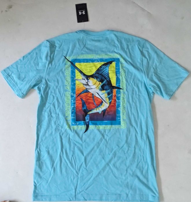 Under Armour Fish Marlin Strike мъжка рибарска тениска размер М от Сащ