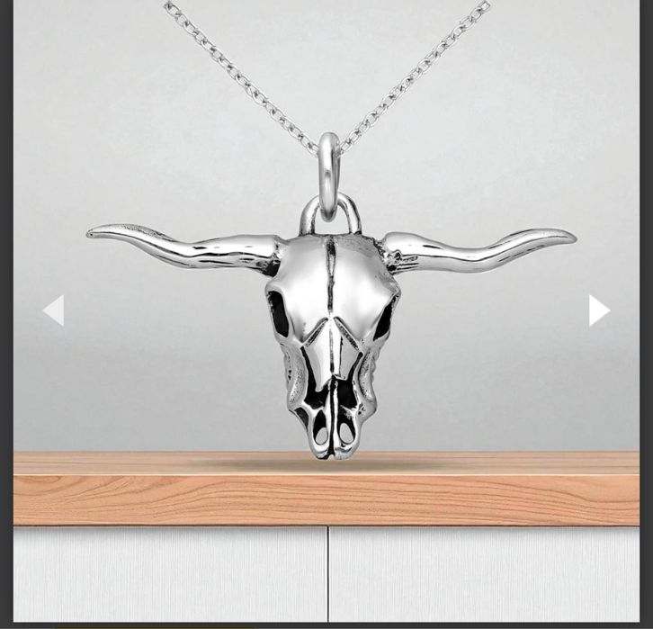 Pandantiv din argint 925, model Bull - 12.6g