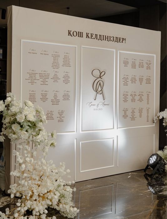 Фотозона оформление кыз узату свадьбы
