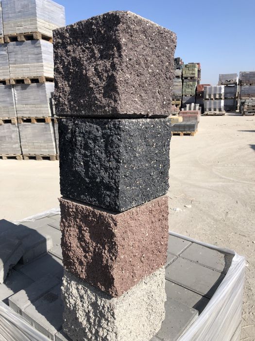 Сплитерные перегородочные и рваный блоки от производителя