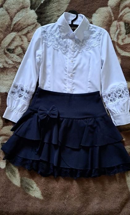 Школьная юбка  6-7 лет