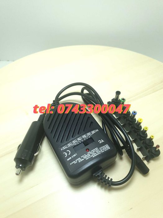 Incarcator Universal De Masina Auto Dc Adaptor Alimentare Notebook La