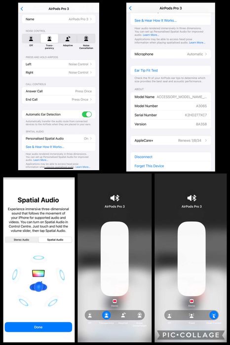 Airpods Pro 3 Air Pods Pro 3rd Generation Type C - ANC