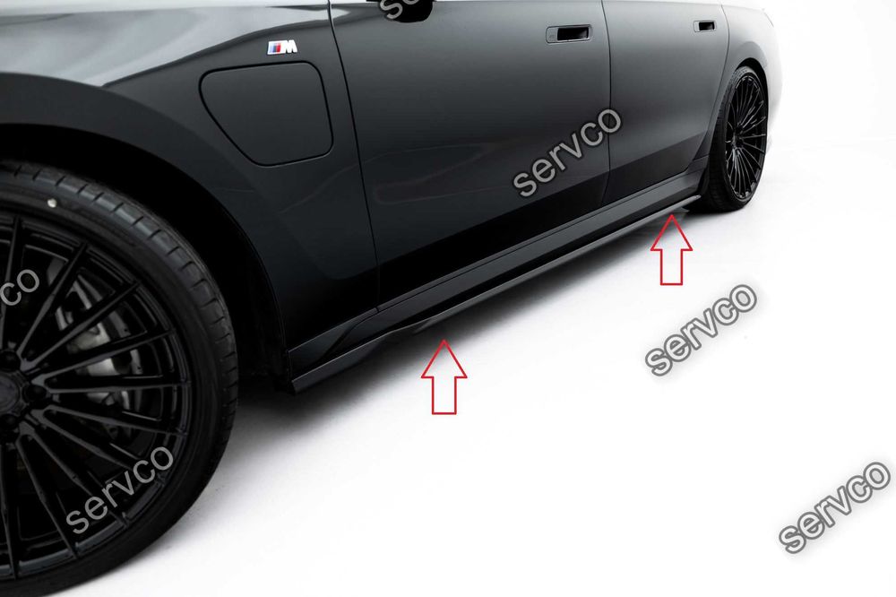 Pachet Set Splitter Exterior Prelungiri Body kit tuning Bmw Seria 7 G70 740d / 740i M-Pack 2022- v17 - Maxton Design