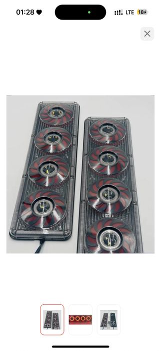 LED подсветкой фары