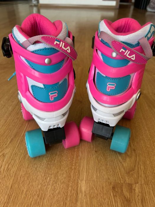 Детски ролкови кънки FILA Joy G white/pink/light blue (31-34)