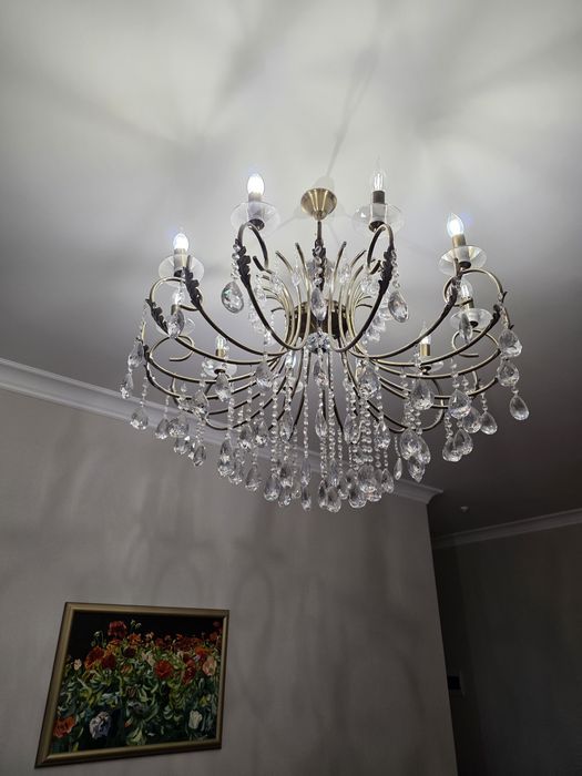 Люстра хрустальная