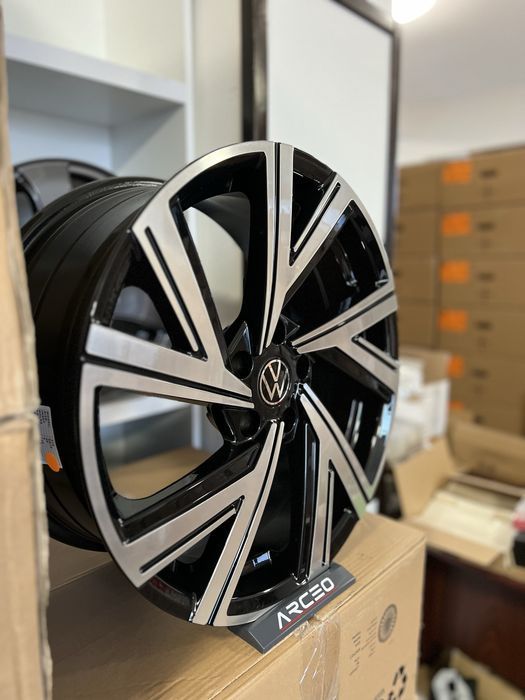 Jante R18 5x112 Noi VW Golf 5 6 7 8 Passat B6 B7 B8 Tiguan Touran Arteon Jetta T-Roc ID3 ID4 Skoda Octavia Superb Kodiaq Seat Leon Ateca Cupra