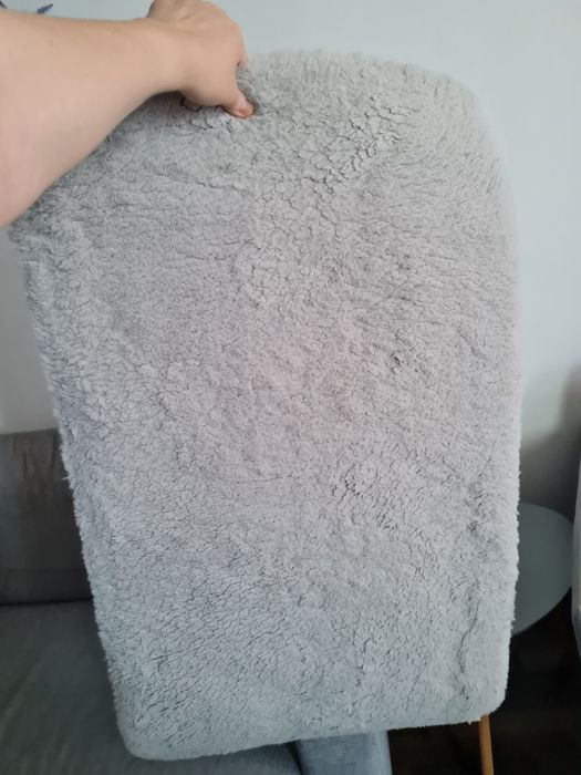 Covor blanita soft, gri deschis, marime 50x90 Heinner