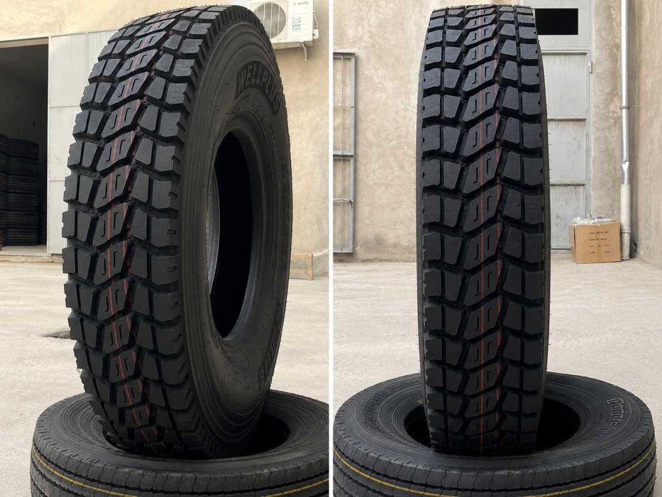 9.00R20, 10.00R20, 1100R20, 12.00R20 yuk mashinalarga shinalar bor