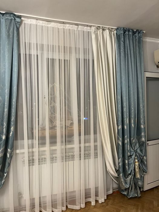 Продам тюль с партерам