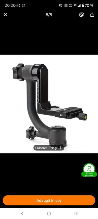 Ghimbal Fotografie wild sau macro