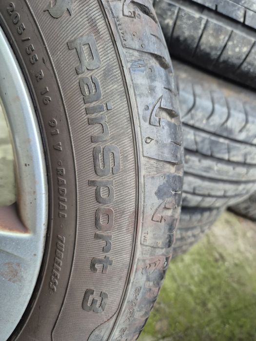 4бр летни гуми унироял/205-55-16/ 2018г/7мм грайфер/