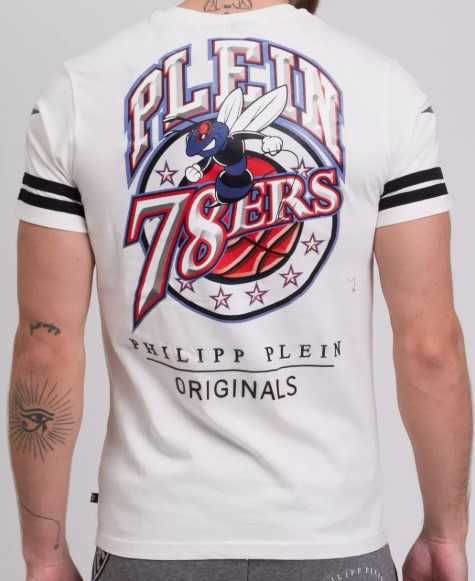 Оригинална чисто нова тениска PHILIPP PLEIN размер L - RRP €450.