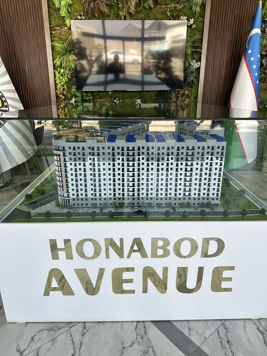 Квартира сотилади! ЖК Honabod Avenue (кадастр бор) 70,5 кв Каробка