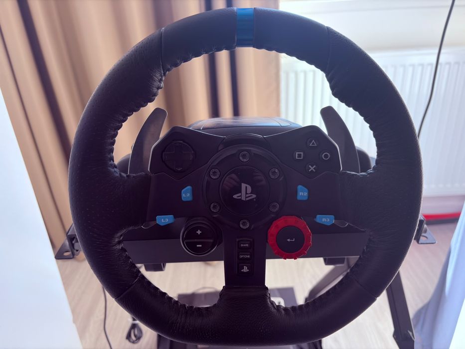 Logitech G29 + Schimbător + Pedale + Stand Gaming | Setup Complet