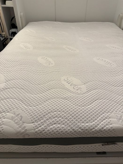 Saltea ortopedică Best Sleep Silver Premier arcuri împachetate 150x200